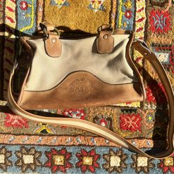 Ghurka Marley Hodgekins, Number 16 The Keeper Satchel Purse Unisex Crossbody Bag Made In Usa