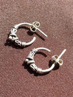 925 solid sterling silver earing