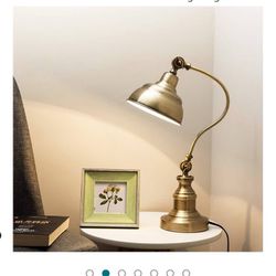 New Brass Desk Lamp