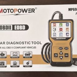 MOTOPOWER MP69033 Pro OBDII/EOBD Car Diagnostic Scanner