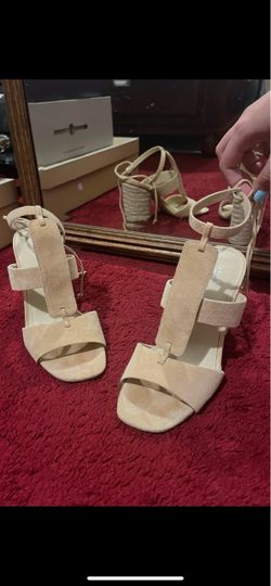 2 Pair Of Size 7 Women Shoes  Each Like New  Make A Offer