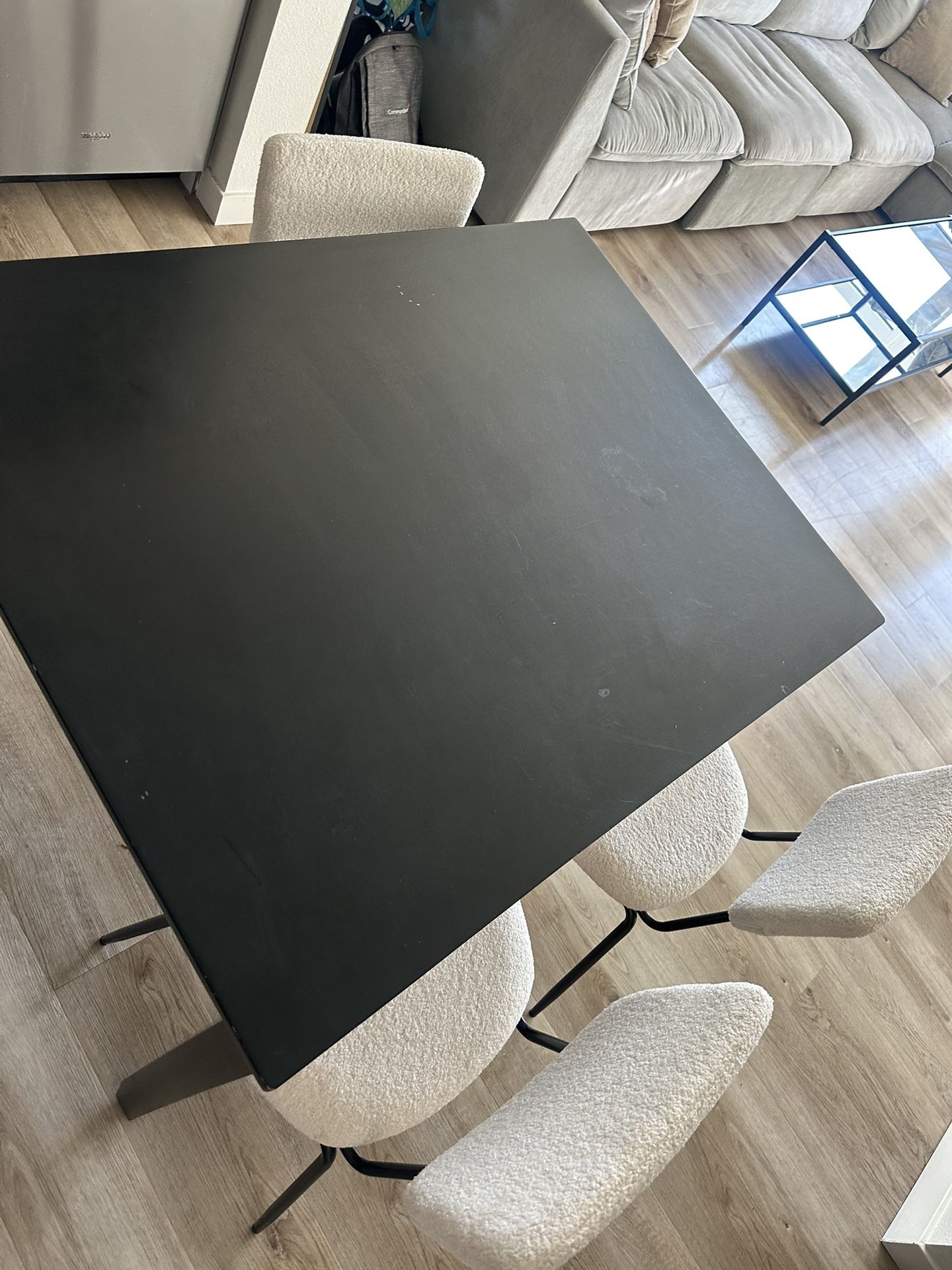 Black Dining Room Table