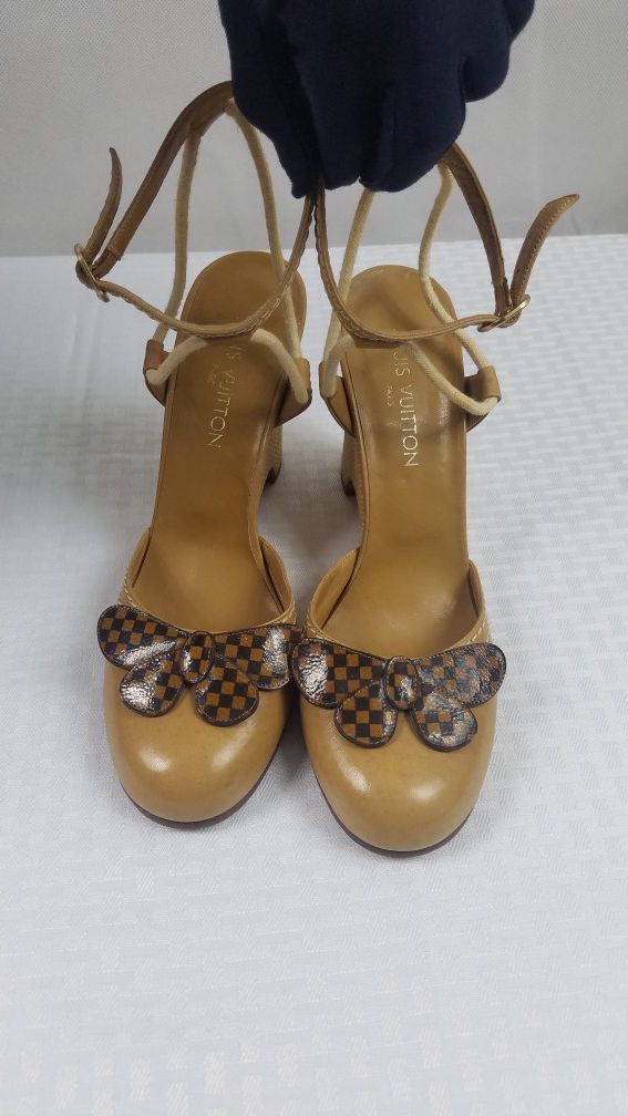 Louis Vuitton wedges heels shoes