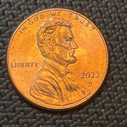 2022 D Lincoln Wheat Cent Penny Coin 