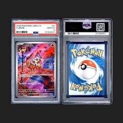 Pokemon Gem Pack Volume 3 Chinese Cubone Art Rare AR 0407/07 PSA 10 SLAB Card FS/FT