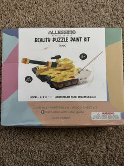 Tank Puzzle Paint Kit