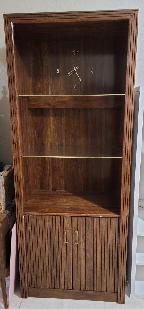 Shelf With Clock