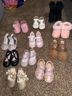 Girls shoe bundle size 4c