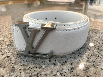 White Louis Vuitton LV Monogram Belt! Size 32-36! Brand New Highest  Quality!! for Sale in Las Vegas, NV - OfferUp