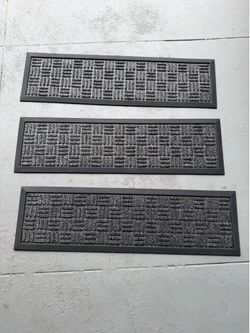 3 Long Outdoor Floor Mats / Runner Mats (Non-Slip, Heavy Duty)