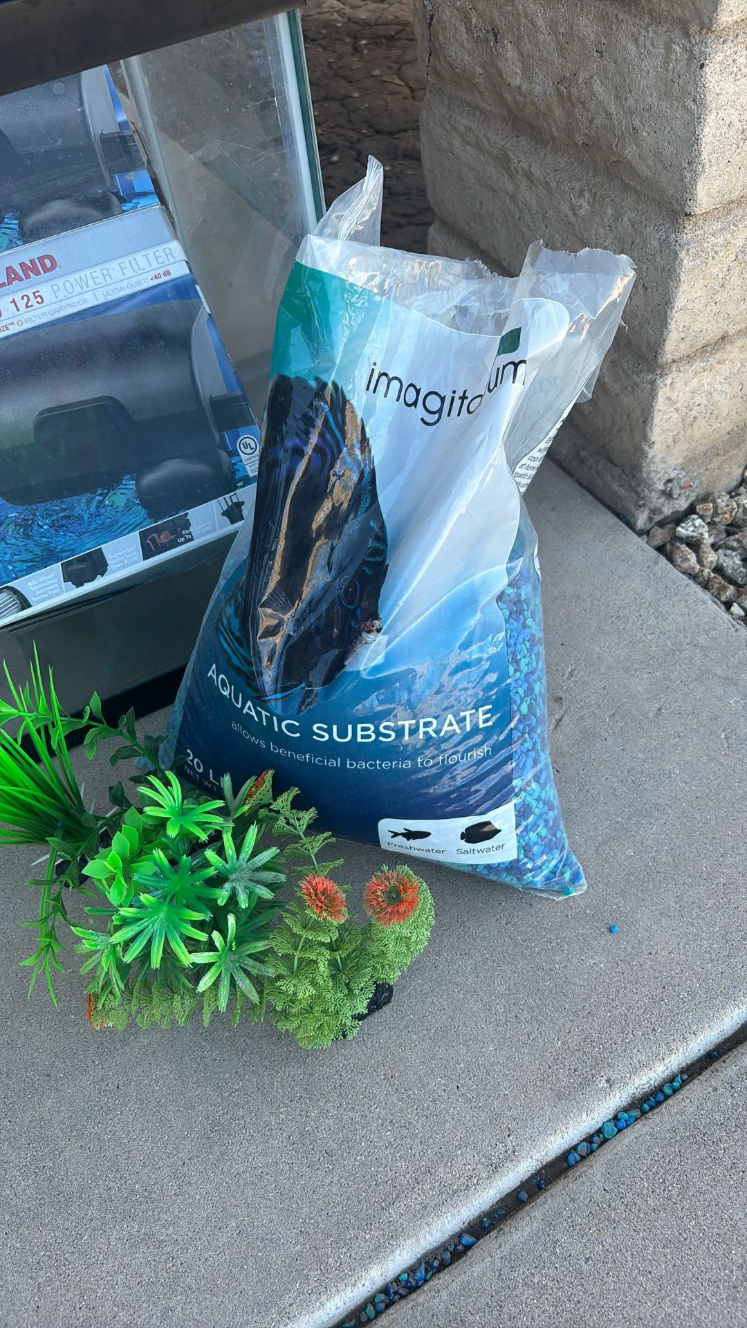 Fish Tank Filter And Substrate