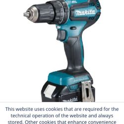 Mikita 18volt Drill Barely Used