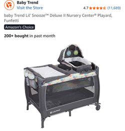 Baby Trend Lil’Snooze Deluxe II Nursery Center