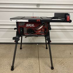 Portable Jobsite Table Saw With Folding Stand