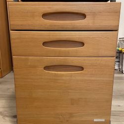 📚 KOIZUMI Japan Drawer Wagon – Solid Wood / Excellent Condition