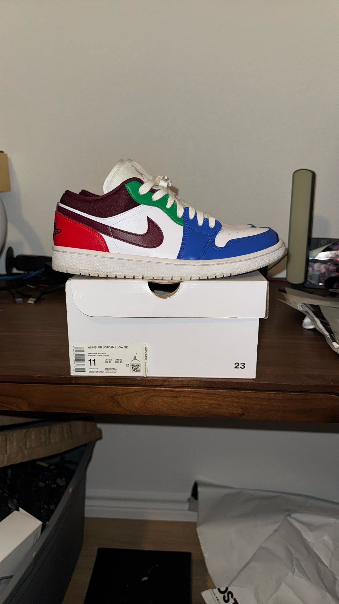 Retro 1 Low Se Multi Color Wmns