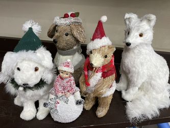 Winter Decor Pieces $$15-$25 Each