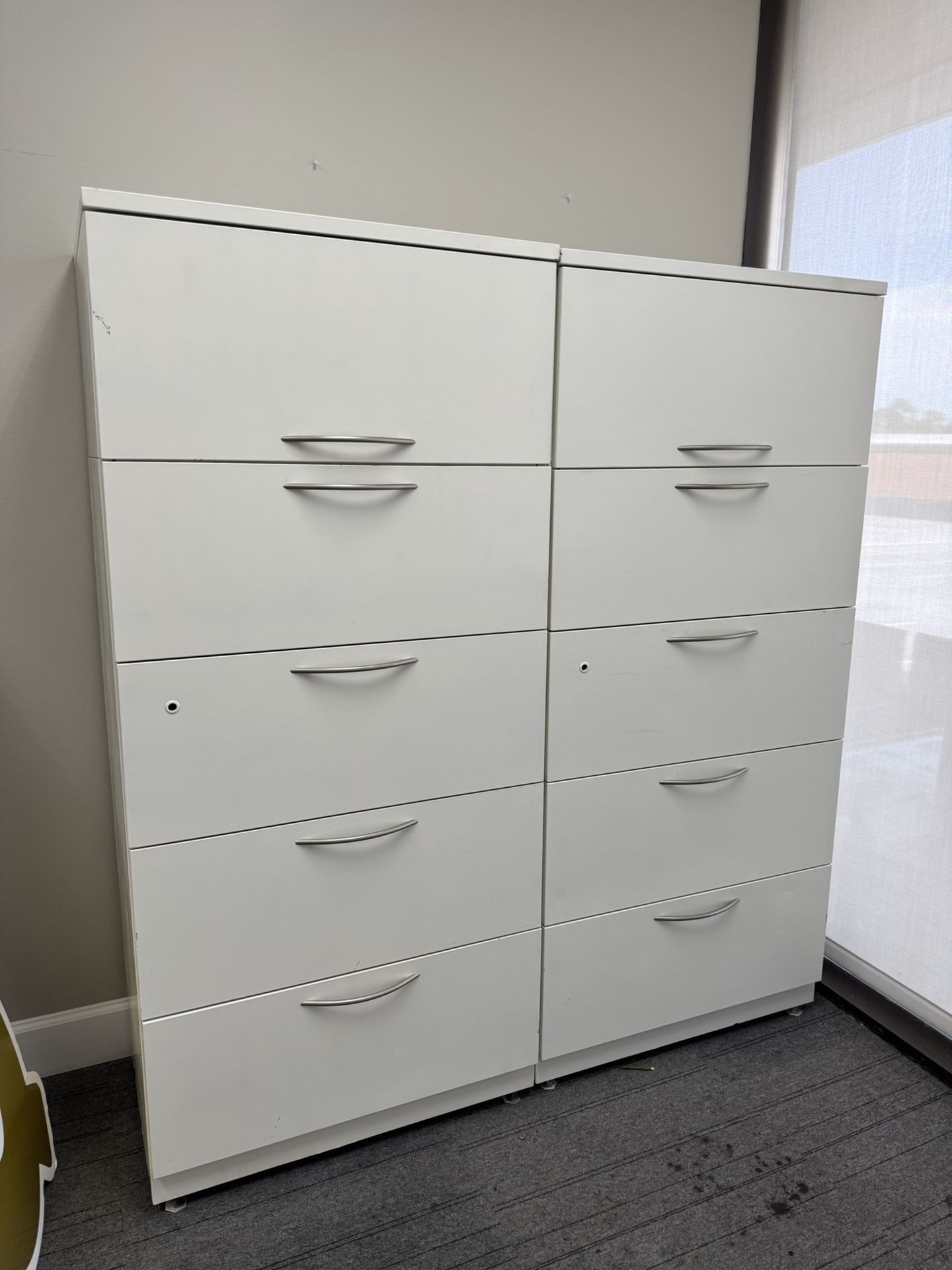 White Storage File Cabinet