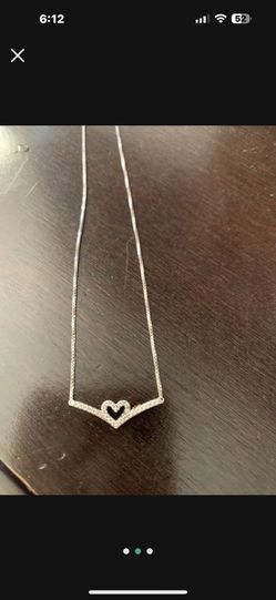 Pandora  Heart Necklace And  Only The Heart Ring 