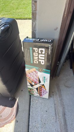 Cup pong never used