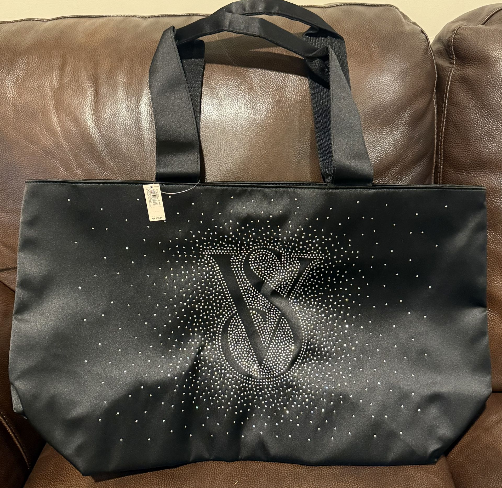  Victoria’s Secret Rhinestone Shine Large Bag