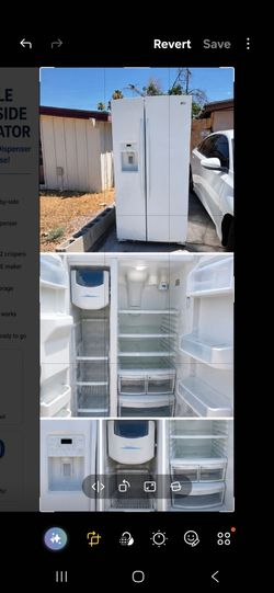 GE profile Side by Side Refrigerator
