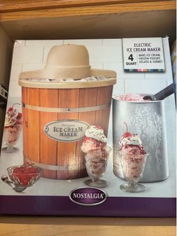 Nostalgia Electric Ice Cream Maker