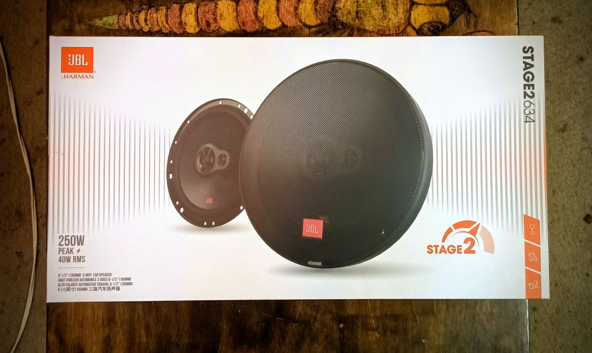 JBL STAGE 2 6.5 Door Speakers Brand New In The Box