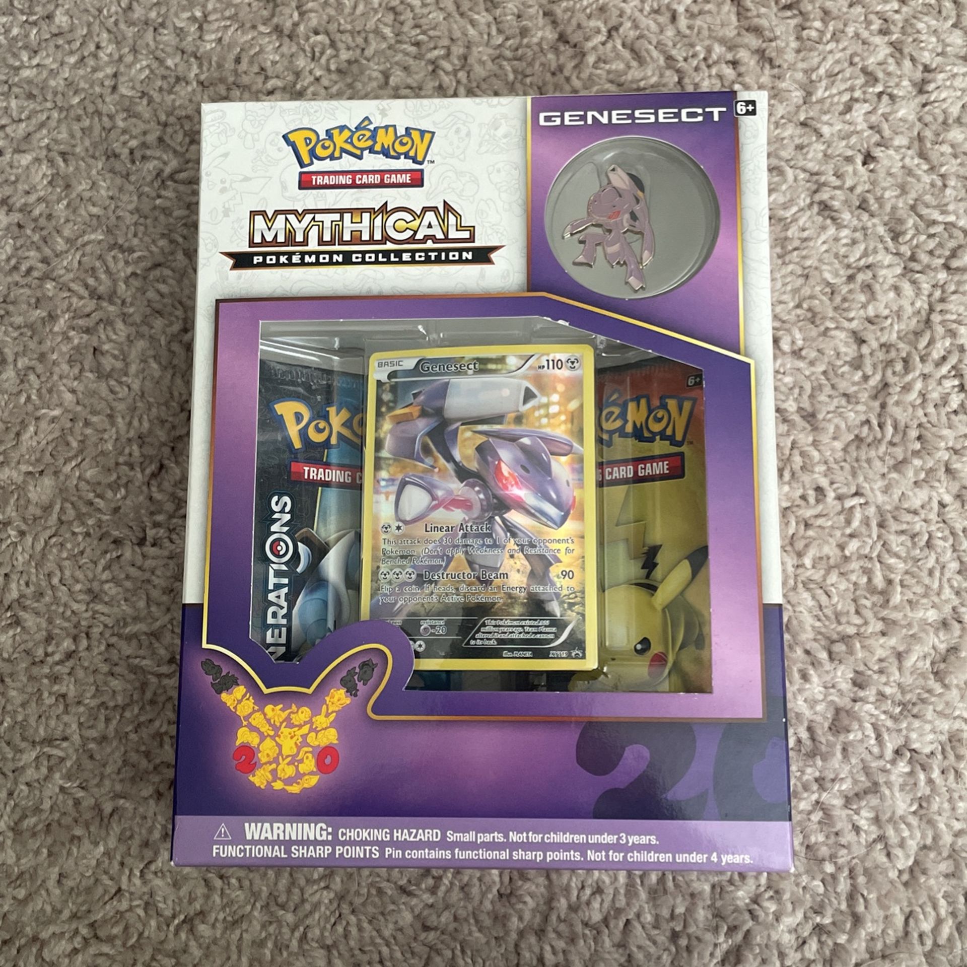 Pokemon 20th Anniversary Collection Boxes