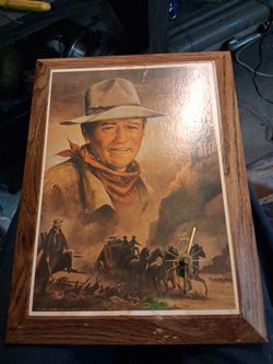 John Wayne clock