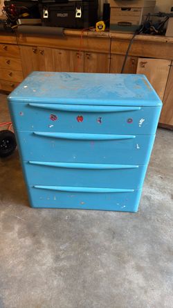 Funky painted dresser