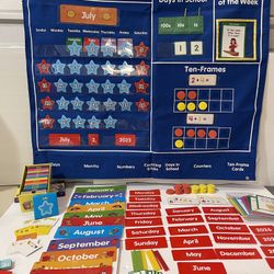 Classroom Calendar Math Pocket Chart