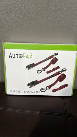Ratchet Tie Down Set - New