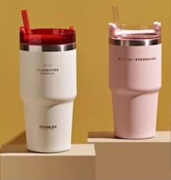 Stanley 2022 Japan Exclusive Collab  Starbucks Travel Tumbler Thermos Flowstate Straw Cup 