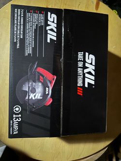 Skill 7 1/4 corded saw brand new