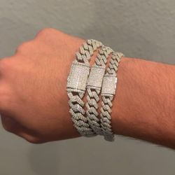 Moissanite Bracelets Firm (passes diamond Tester)