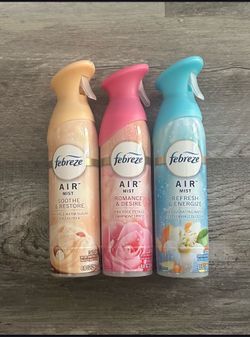 Febreze Air Mist $2.50 Each