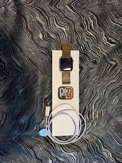 Apple Watch with Milanese Loop Band