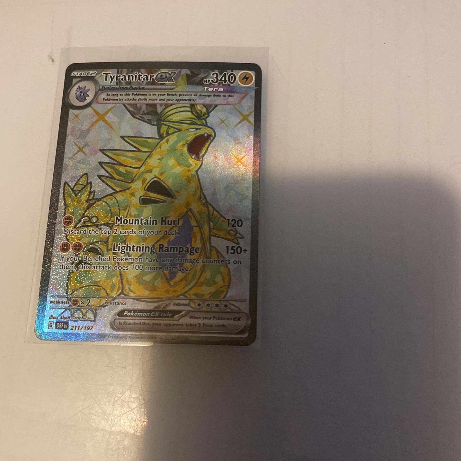 Tyranitar ex 211/197
