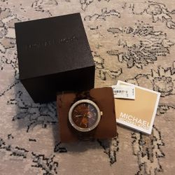 Michael Kors Tortious Shell Watch