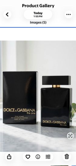 Dolce Gabbana eau de parfum 3.3 oz men