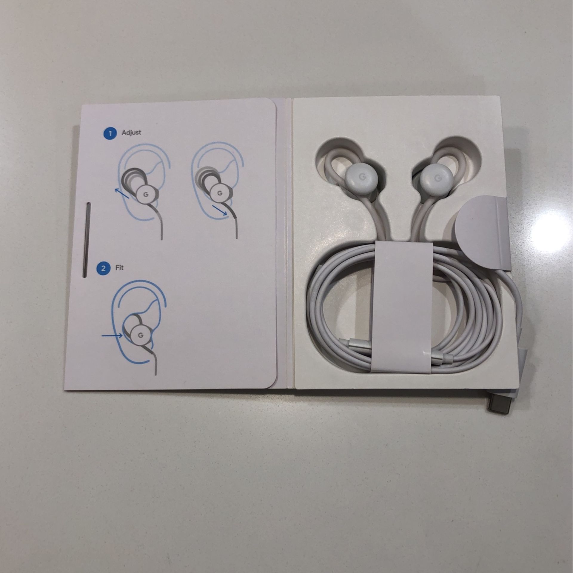 Original google headphones headset USB type C