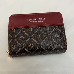 Woman’s Burgundy Wallet 