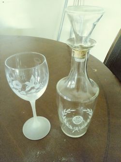 Wine glassware or vase