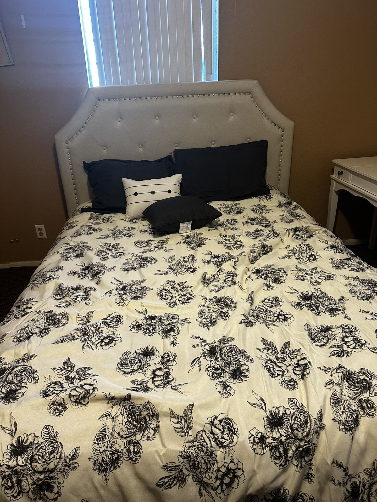 Bed Frame And Back Board