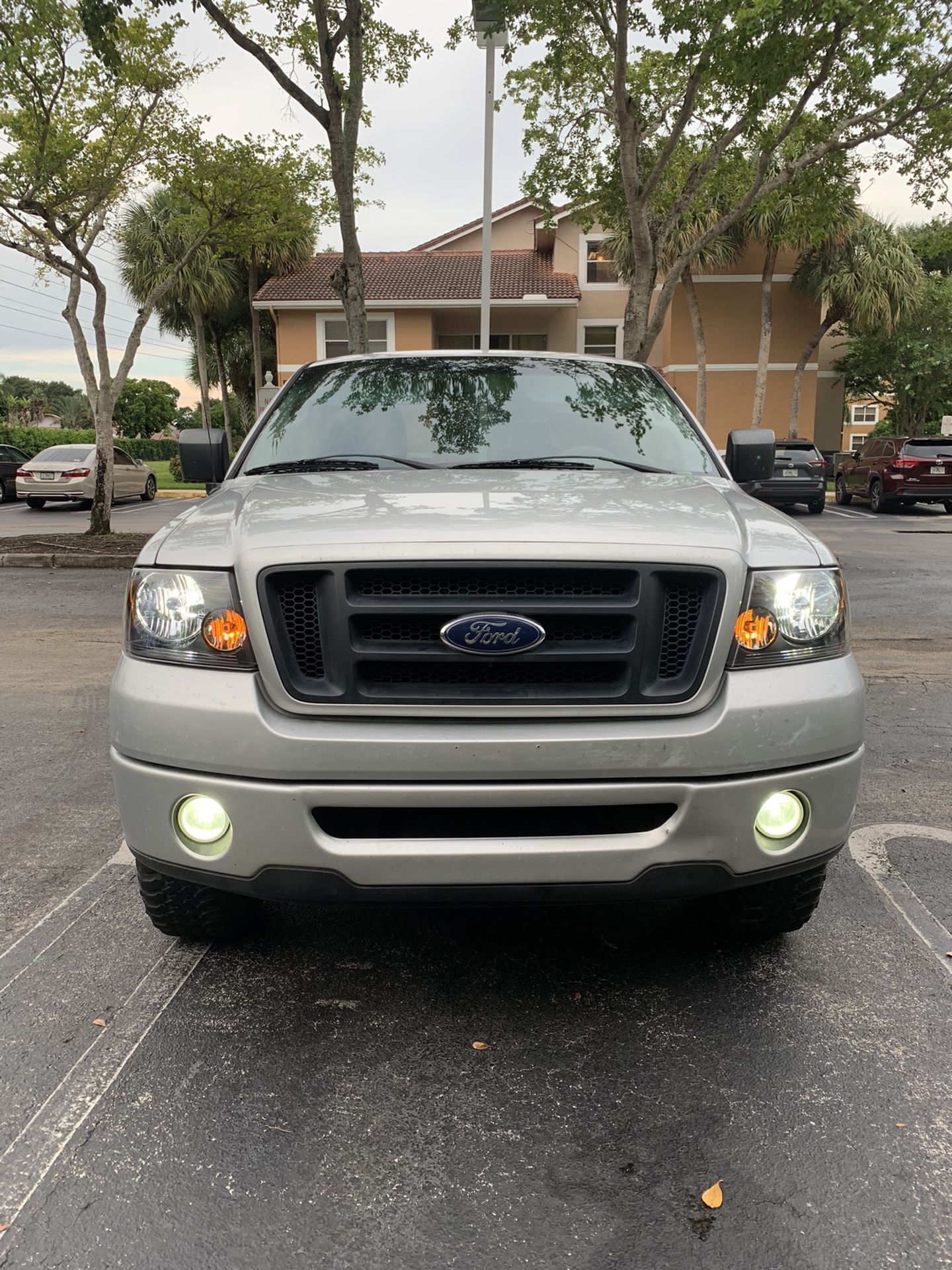 H13 9008 LED Headlight+9145 Lights 2004-2014 Ford  F-150