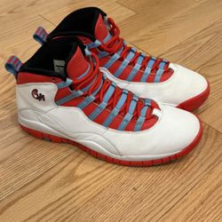Jordan 10 CHI Flag 2016 Size 10.5