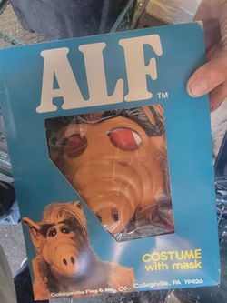 Vintage ALF Halloween Costume with Mask