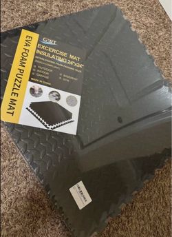 $80 24x24 6 Pack Gym Mats (24 square feet)