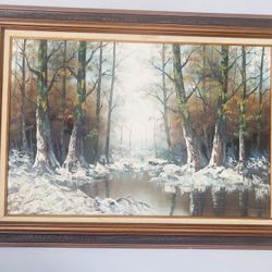 Beautiful Vintage Oil Painting
